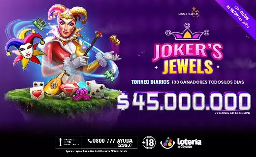 ¡Promoción Joker's Jewels!